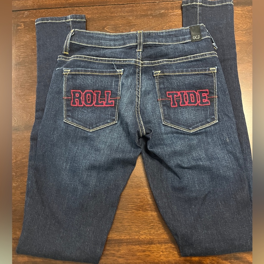 OCJ Original College Jeans Premium Collegiate Denim Alabama University Roll Tide